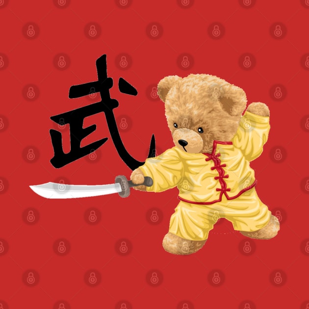 KUNG FU BEAR by Gouzka Creators 