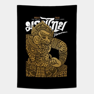 Muay Thai Classic Hanuman Tapestry