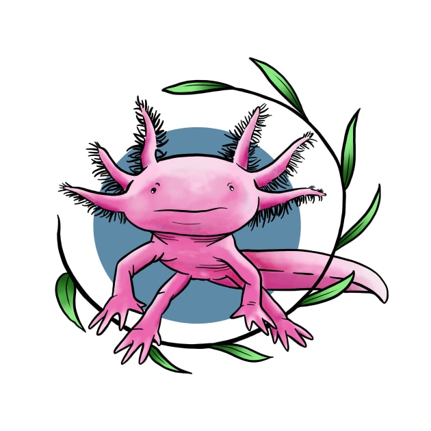 Axolotl by GnauArt