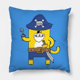 Pirate Meow Pillow
