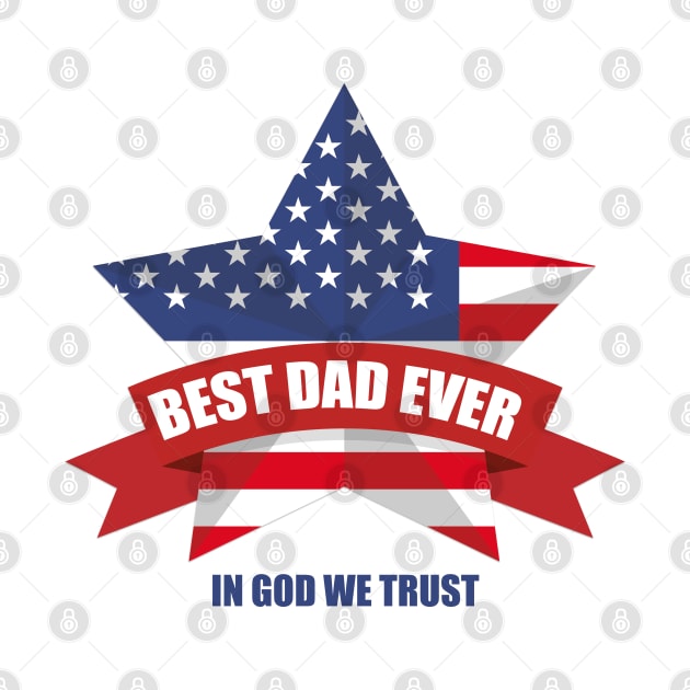 best dad ever in god we trust by NekroSketcher