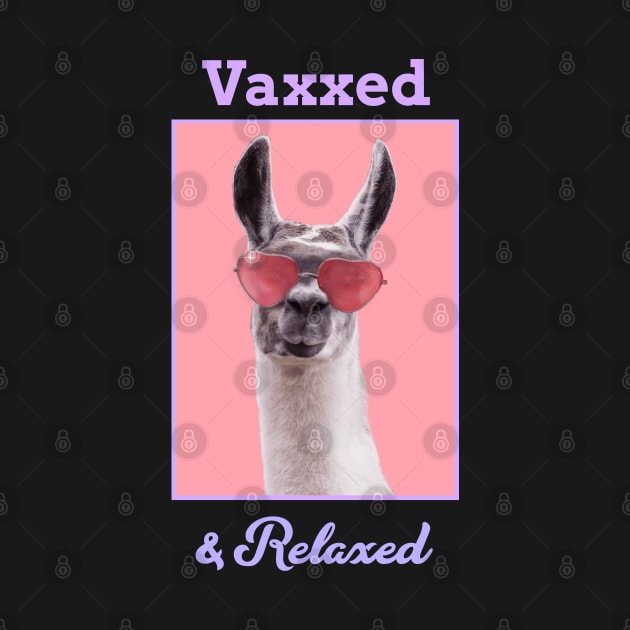 Vaxxed and Relaxed Llama by LiunaticFringe