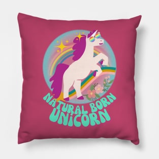 UNICORN KIDS - Natural Born Unicorn Pillow