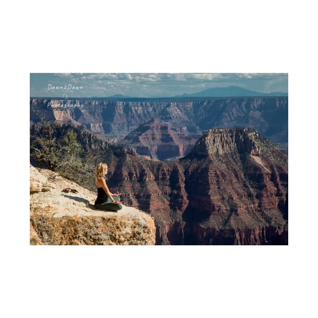 A woman atthe Grand  Canyon by dawn2dawn