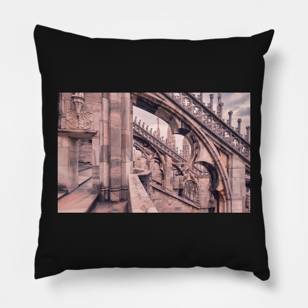 Duomo Rooftop Pillow by RJDowns