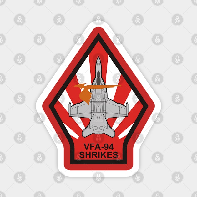 VFA-94 Mighty Shrikes - F/A-18 Magnet by MBK