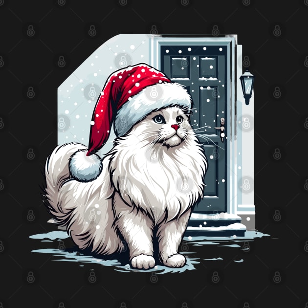 Ragdoll Cat Christmas by Graceful Designs