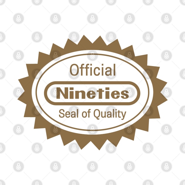 Official Nineties Seal of Approval by karutees