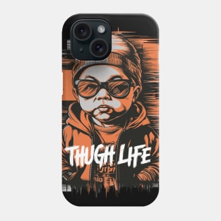 Thug Life Masterpiece Featuring Baby Phone Case