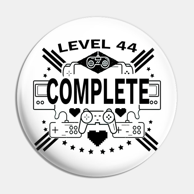 44th birthday gamer console Pin by HBfunshirts