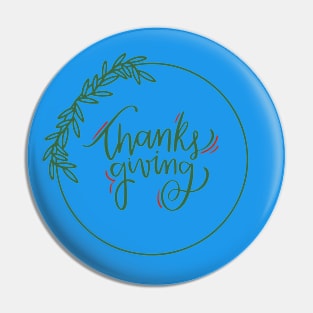 Thanksgiving Pin