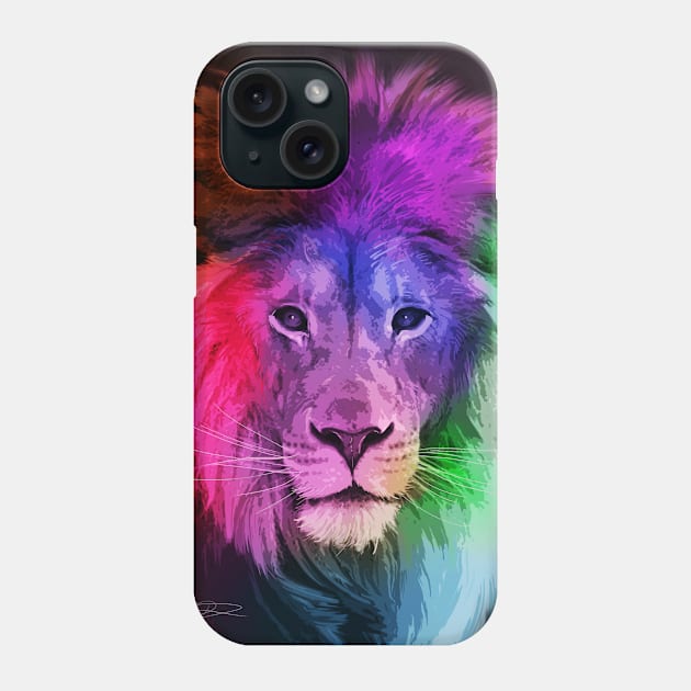 The Psychedelic king Phone Case by ArtAfrica