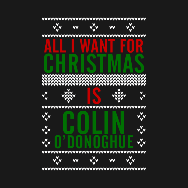 All I want for Christmas is Colin O'Donoghue by AllieConfyArt