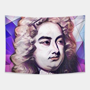Jonathan Swift Pink Portrait | Jonathan Swift Artwork 8 Tapestry