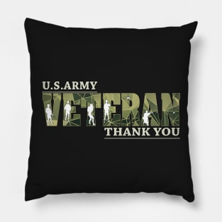 U.S. Army Veteran: A Heartfelt Thank You on Veterans Day Pillow