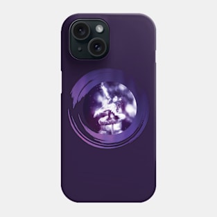 Surreal purple ballerina Phone Case