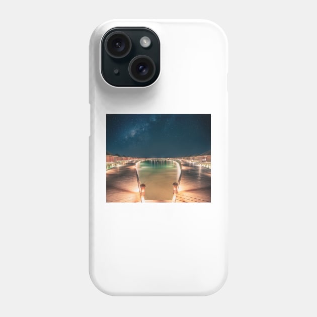 Water Villas Phone Case by jswolfphoto