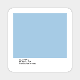 pantone 14-4005 TCX Nantucket Breeze Magnet