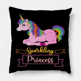 Cute Unicorn Gift - Sparkling Princess Pillow