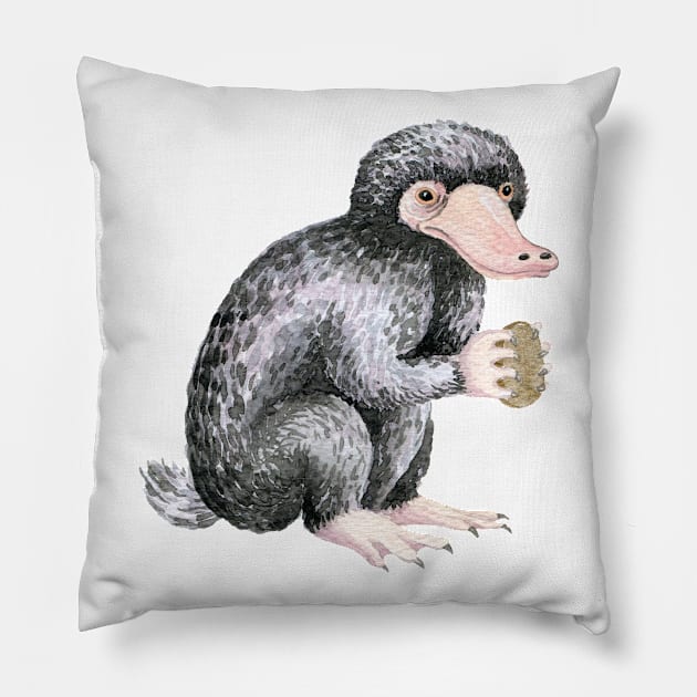 Magical creature Pillow by Simple Wishes Art