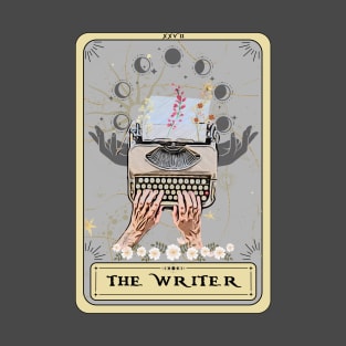 The Writer Tarot Card, Writing T-Shirt