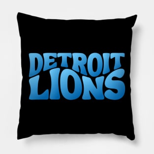 fans detroit Pillow