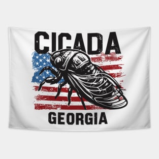 Cicada Georgia Tapestry