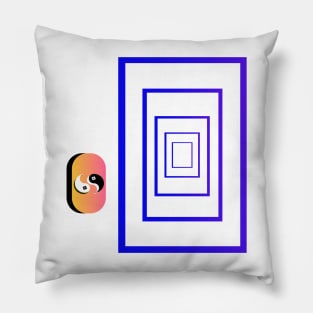 open JKD - yin & yang Pillow