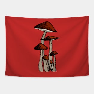 Mushroom Family Tapestry