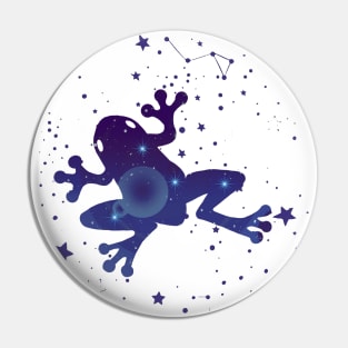 Frog Constellation Pin