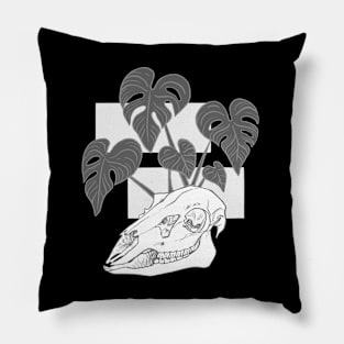 Deer monstera Pillow