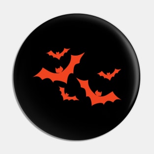 Red Bats Pin