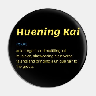 Definition of Huening Kai TXT Pin