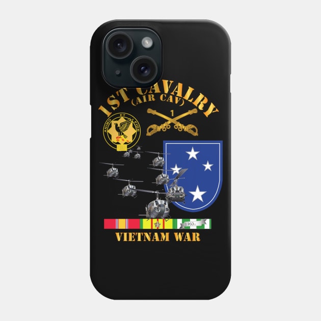 1st Cavalry (Air Cav) - 23rd Infantry Division w SVC Phone Case by twix123844