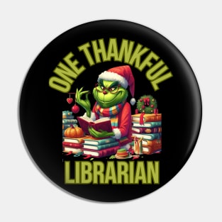 Thanksgiving Librarian Pin