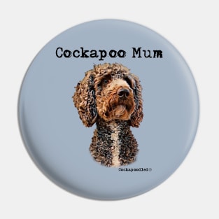 Cockapoo Dog Mum Pin