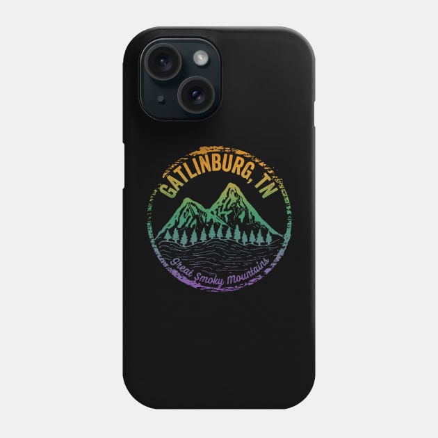 Gatlinburg Tennessee Great Smoky Mountains Phone Case by Pine Hill Goods