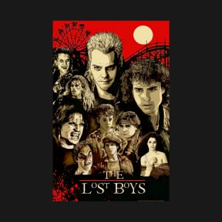 The Lost Boys 80s Horror Movie T-Shirt