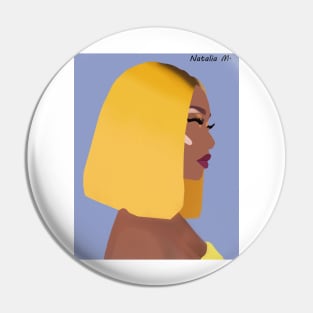 Makeup girl Pin