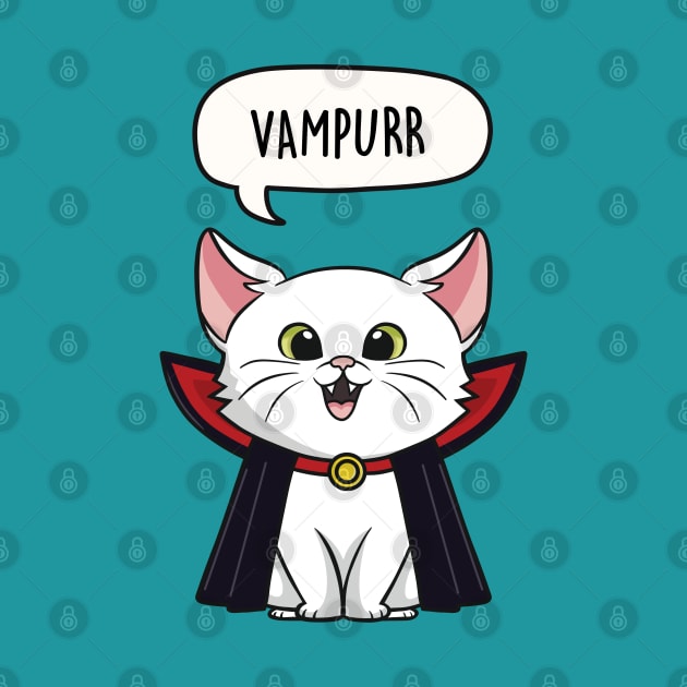 Vampurr Funny Vampire Gift by LEFD Designs