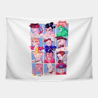 Street Fighter 2 Parody Tapestry