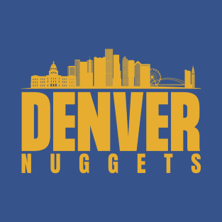 Denver City Nuggets Basketball T-Shirt