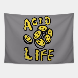 Acid life | high life | high living | acid living | night life | night living Tapestry