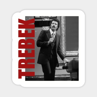 Alex Trebek - Retro Aesthetic Fan Art Magnet