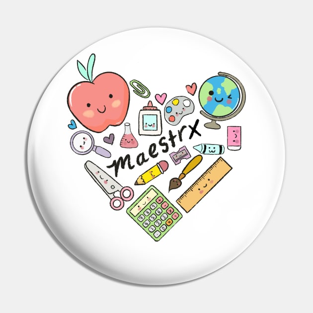 Maestrx de corazón Pin by The Mindful Maestra