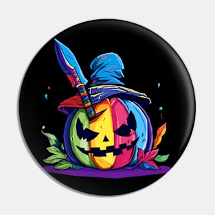 Helloween Wpap Art Pin