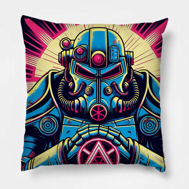 80s retro vintage BOS Pillow by YourStyleB