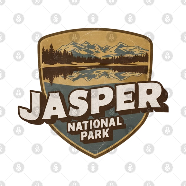 Vintage Jasper National Park by Perspektiva