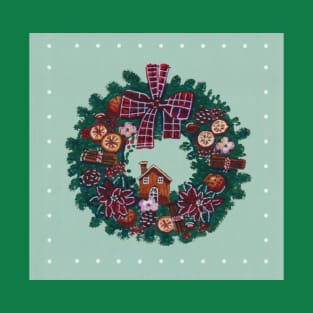 Christmas Wreath T-Shirt