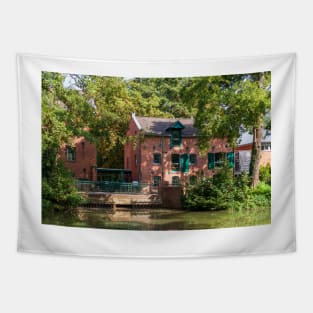 Delmenhorst; Park; park area; graft; watermill Tapestry